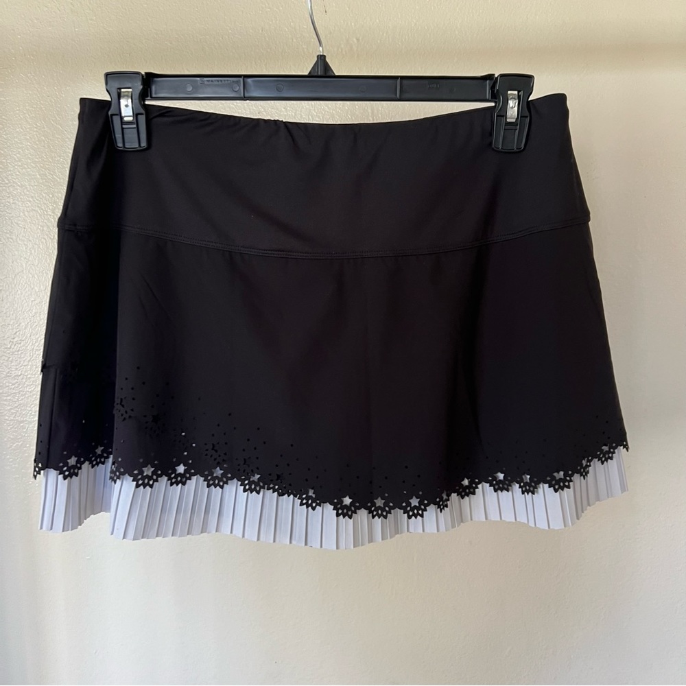 LUCKY IN LOVE LACY AND PLEATED TENNIS SKIRT